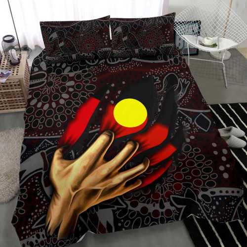 Australia Aboriginal Bedding Set - Aboriginal Blood In Me