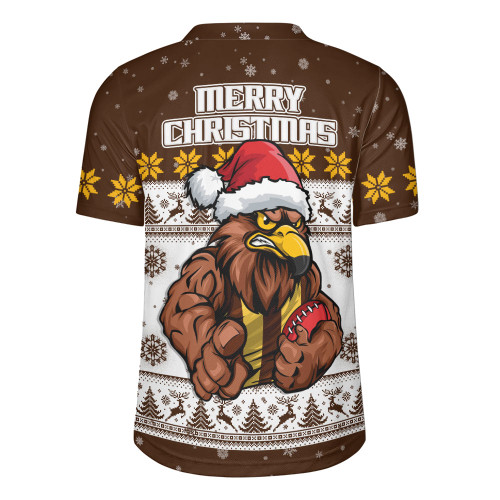 Hawthorn Rugby Jersey Special Ugly Christmas Holiday Footy Fans