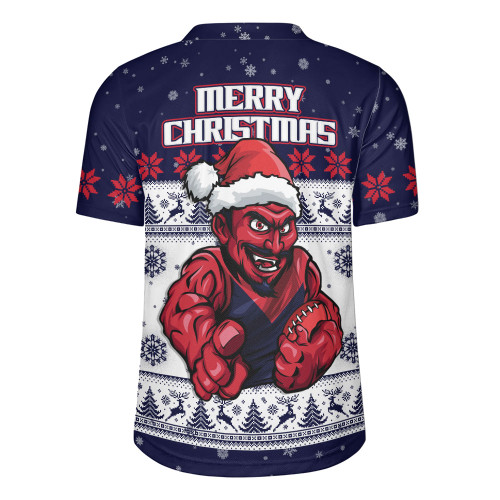 Melbourne Rugby Jersey Special Ugly Christmas Holiday Footy Fans