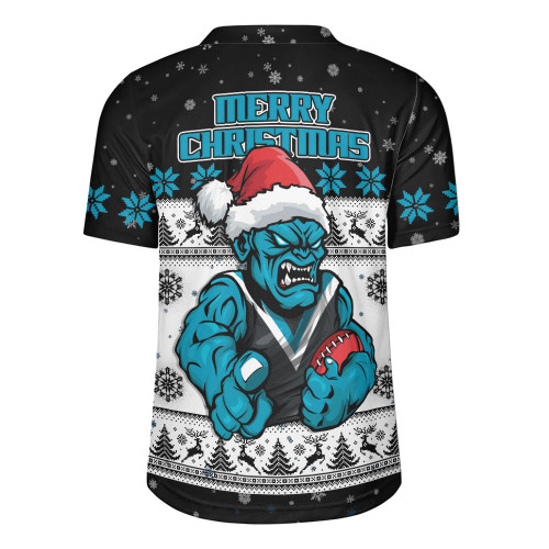 Port Adelaide Rugby Jersey Special Ugly Christmas Holiday Footy Fans