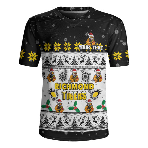 Richmond Rugby Jersey Special Ugly Christmas Holiday Footy Fans