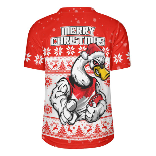 Sydney Swans Rugby Jersey Special Ugly Christmas Holiday Footy Fans