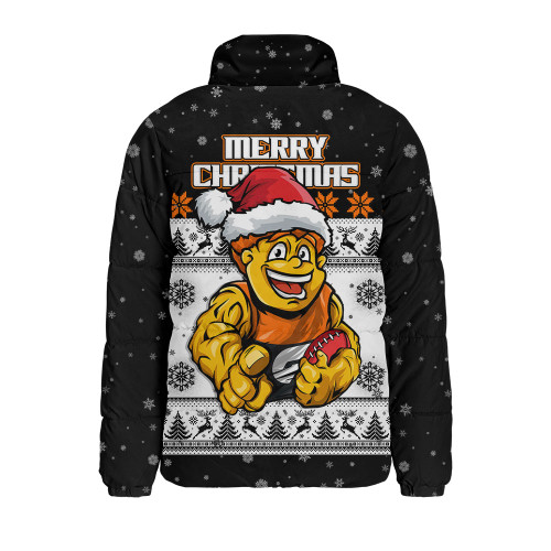 GWS GIANTS Padded Jacket Special Ugly Christmas Holiday Footy Fans