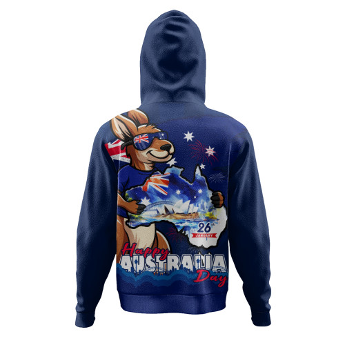 Australia Hoodie Australia Day Holiday Kangaroo Pride Celebration