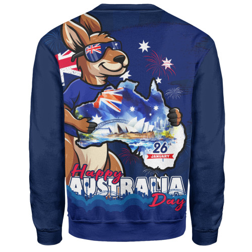 Australia Sweatshirt Australia Day Holiday Kangaroo Pride Celebration