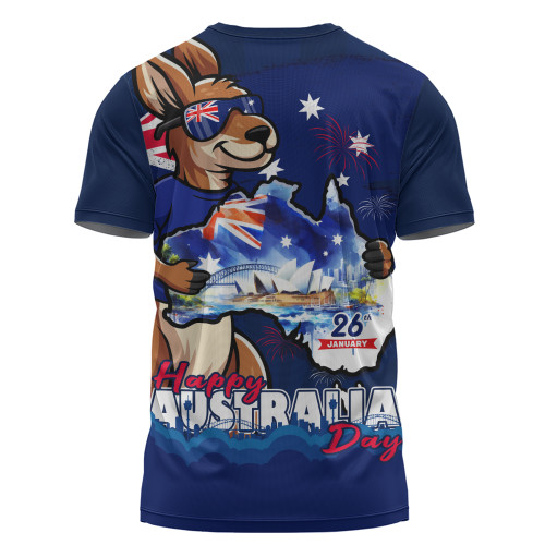 Australia T-Shirt Australia Day Holiday Kangaroo Pride Celebration