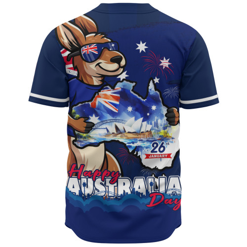 Australia Baseball Shirt Australia Day Holiday Kangaroo Pride Celebration
