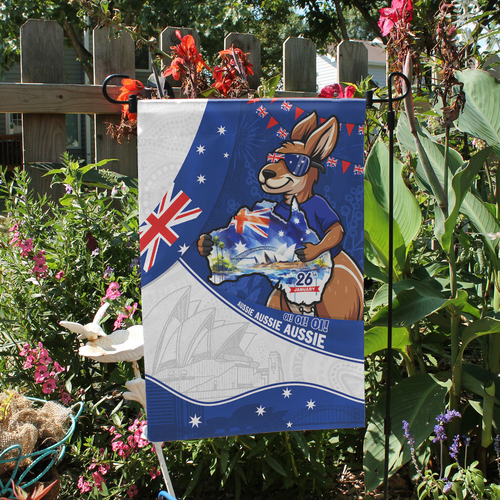 Australia Garden Flag Australia Day Kangaroo Spirit 26 January Holiday