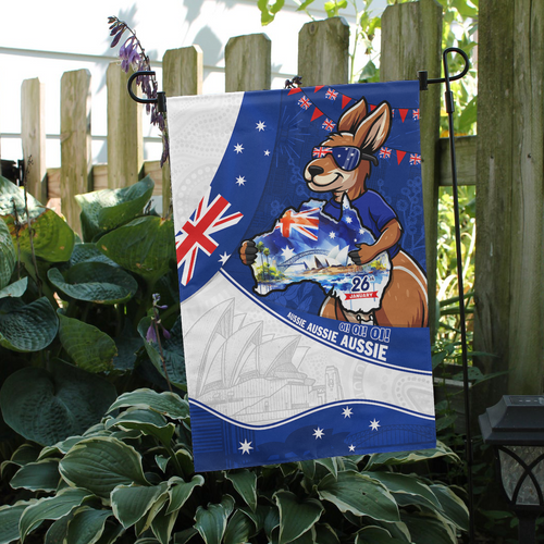 Australia Garden Flag Australia Day Kangaroo Spirit 26 January Holiday