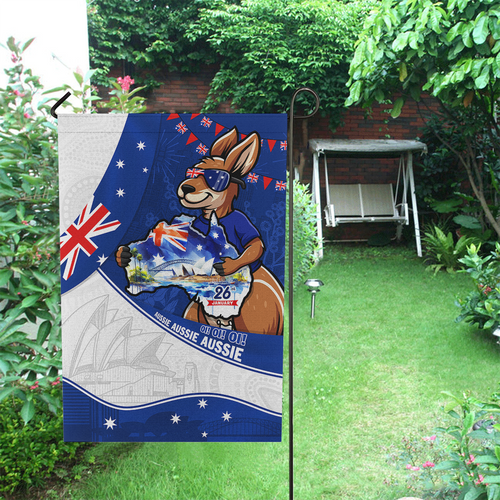 Australia Garden Flag Australia Day Kangaroo Spirit 26 January Holiday