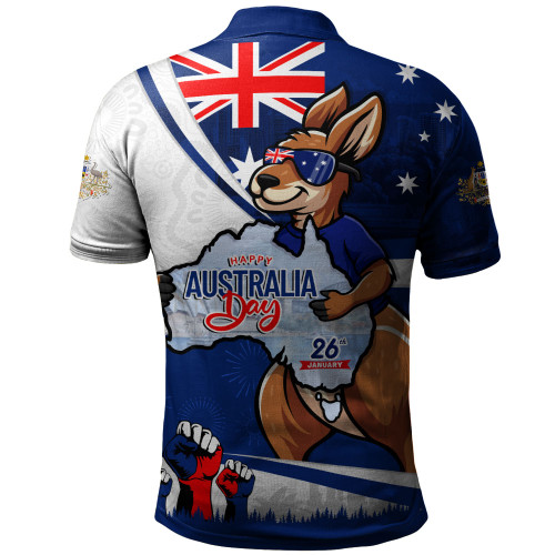 Australia Polo Shirt Australia Day Aussie Kangaroo Pride Holiday