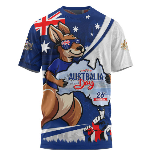 Australia T-Shirt Australia Day Aussie Kangaroo Pride Holiday