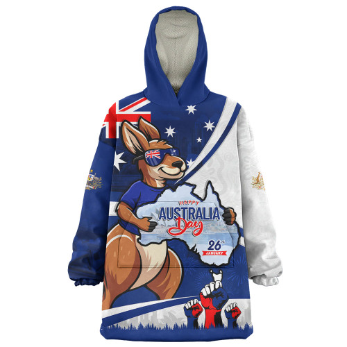 Australia Snug Hoodie Australia Day Aussie Kangaroo Pride Holiday