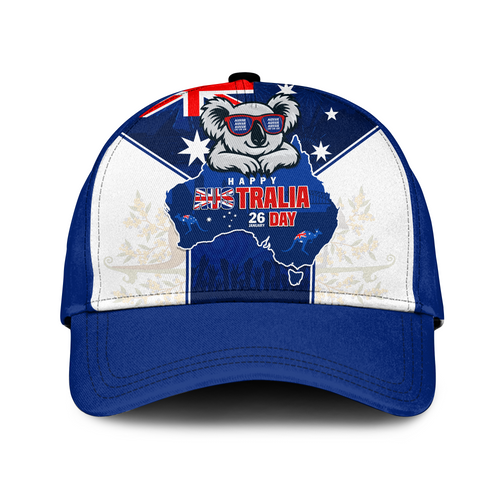 Australia Cap Australia Day Koala Spirit Blue Flag Celebration
