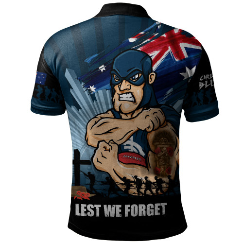 Carlton Polo Shirt ANZAC Day Honour And Football Legacy