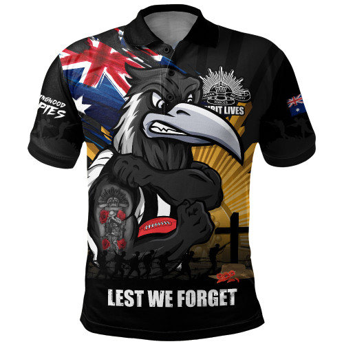 Collingwood Polo Shirt ANZAC Day Honour And Football Legacy
