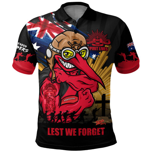 Essendon Polo Shirt ANZAC Day Honour And Football Legacy