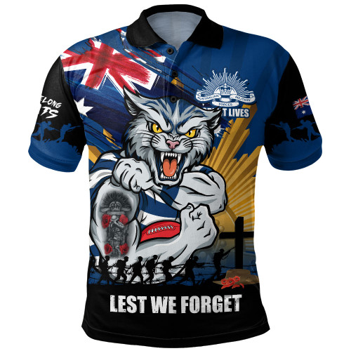 Geelong Cats Polo Shirt ANZAC Day Honour And Football Legacy