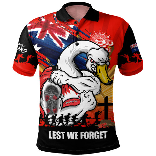 Sydney Swans Polo Shirt ANZAC Day Honour And Football Legacy
