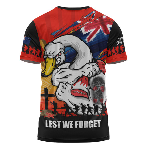 Sydney Swans T-Shirt ANZAC Day Honour And Football Legacy