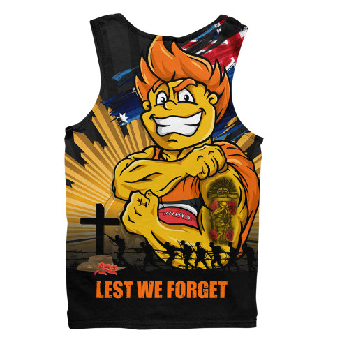 GWS GIANTS Men Singlet ANZAC Day Honour And Football Legacy