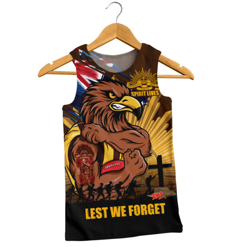Hawthorn Men Singlet ANZAC Day Honour And Football Legacy