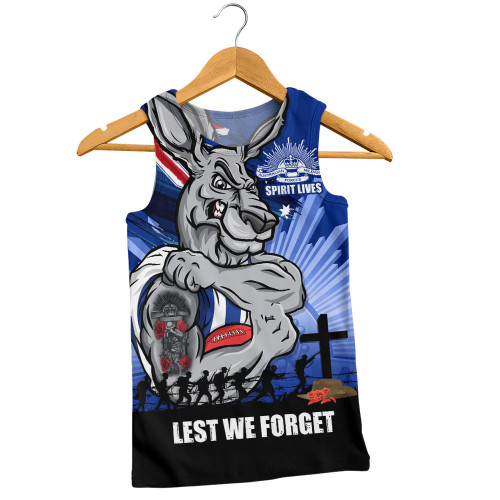 North Melbourne Men Singlet ANZAC Day Honour And Football Legacy
