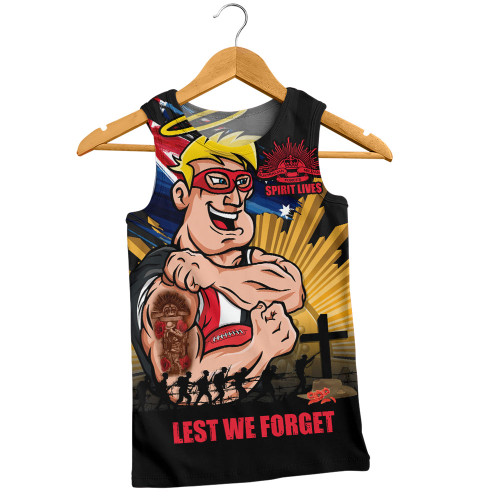 St Kilda Men Singlet ANZAC Day Honour And Football Legacy
