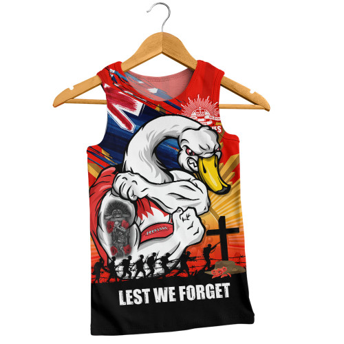 Sydney Swans Men Singlet ANZAC Day Honour And Football Legacy