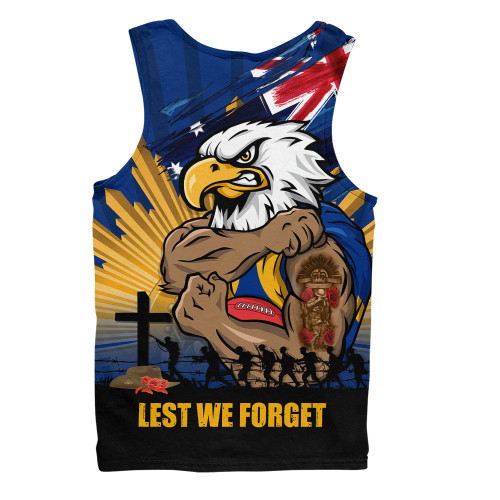 West Coast Eagles Men Singlet ANZAC Day Honour And Football Legacy
