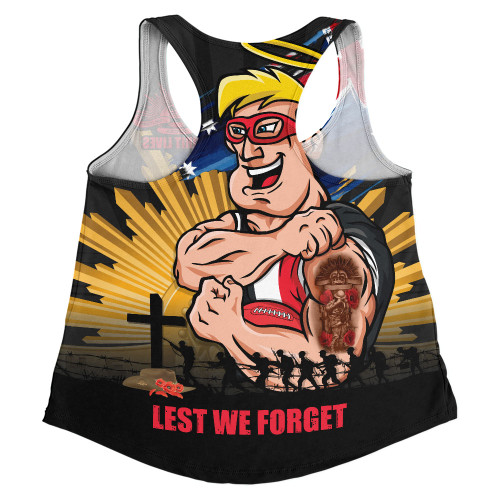 St Kilda Women Racerback Singlet ANZAC Day Honour And Football Legacy