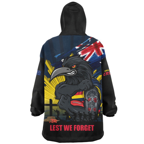 Adelaide Crows Snug Hoodie ANZAC Day Honour And Football Legacy