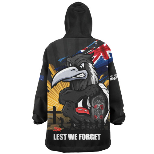Collingwood Snug Hoodie ANZAC Day Honour And Football Legacy