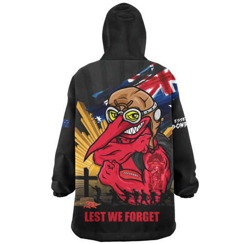 Essendon Snug Hoodie ANZAC Day Honour And Football Legacy