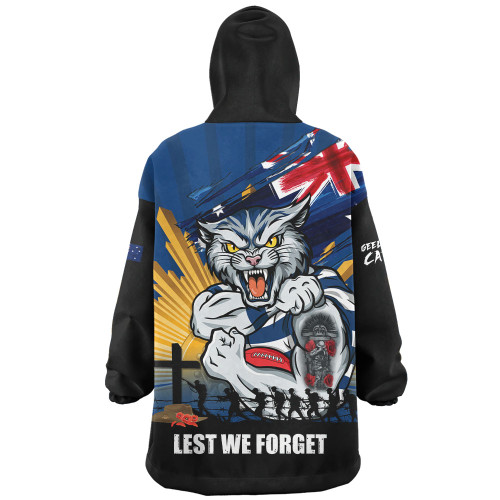 Geelong Cats Snug Hoodie ANZAC Day Honour And Football Legacy