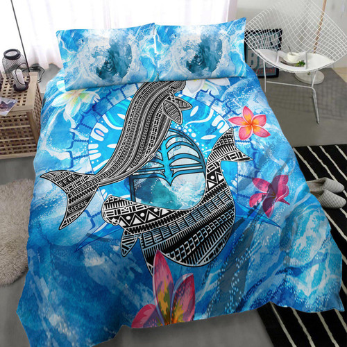 Australia Torres Strait Bedding Set - Sea, Dhari And Dugongs Australia Torres Strait Bedding Set - Sea, Dhari And Dugongs