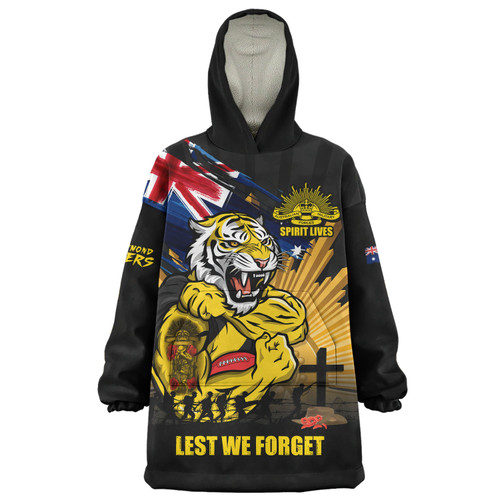 Richmond Snug Hoodie ANZAC Day Honour And Football Legacy