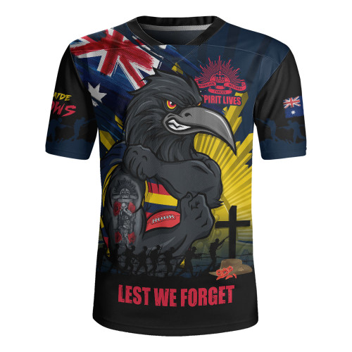 Adelaide Crows Rugby Jersey ANZAC Day Honour And Football Legacy