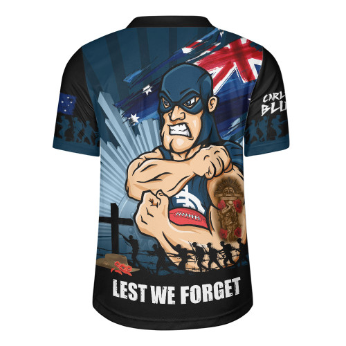 Carlton Rugby Jersey ANZAC Day Honour And Football Legacy