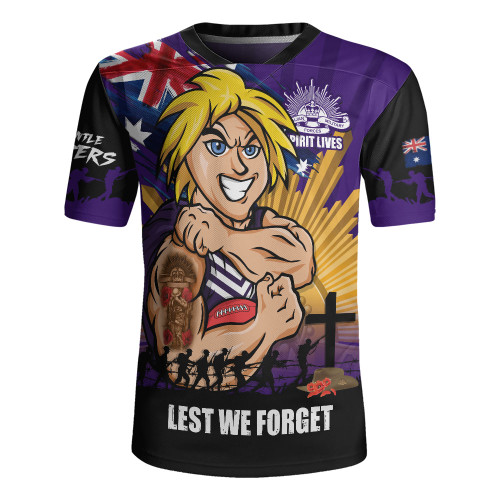Fremantle Rugby Jersey ANZAC Day Honour And Football Legacy