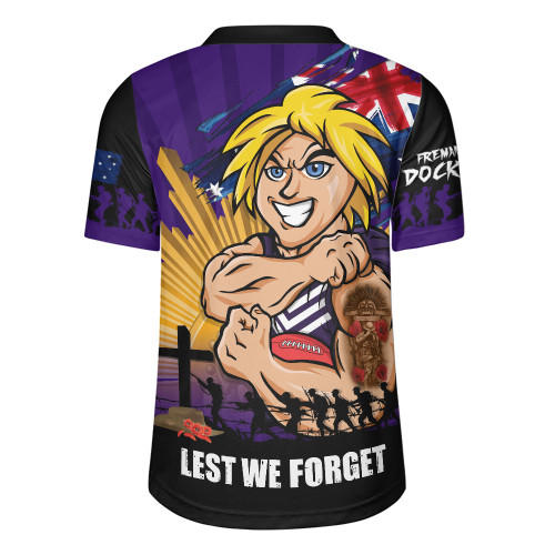 Fremantle Rugby Jersey ANZAC Day Honour And Football Legacy