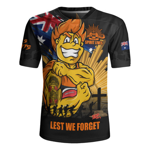 GWS GIANTS Rugby Jersey ANZAC Day Honour And Football Legacy