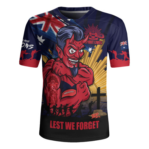 Melbourne Rugby Jersey ANZAC Day Honour And Football Legacy