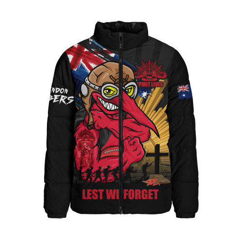 Essendon Padded Jacket ANZAC Day Honour And Football Legacy