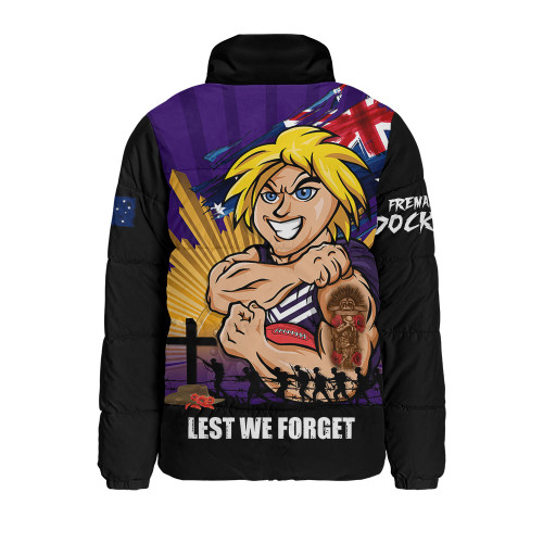 Fremantle Padded Jacket ANZAC Day Honour And Football Legacy