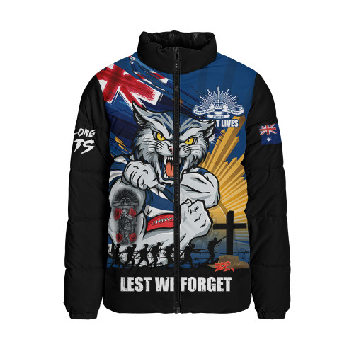 Geelong Cats Padded Jacket ANZAC Day Honour And Football Legacy