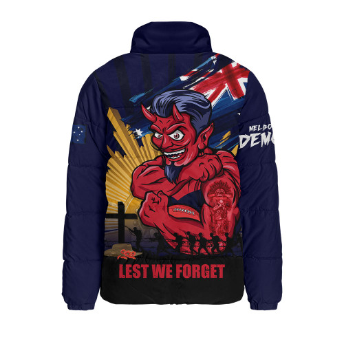 Melbourne Padded Jacket ANZAC Day Honour And Football Legacy