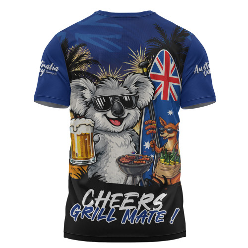Australia T-Shirt Australia Day Coastal BBQ Beer Summer Vibes