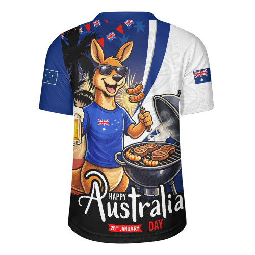 Australia Rugby Jersey Australia Day Kangaroo Summer Fest Celebration