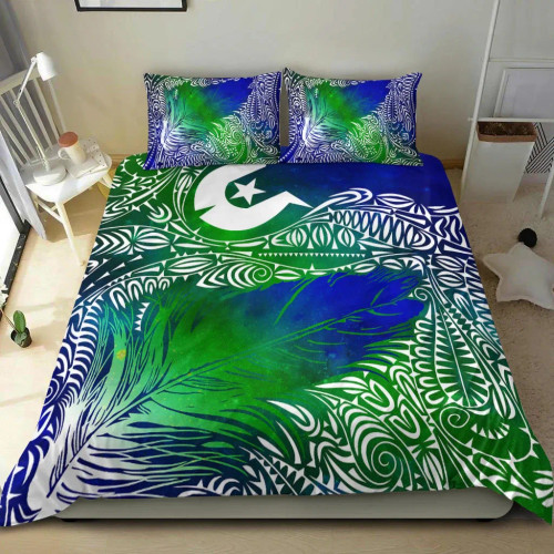 Australia Torres Strait Islander Bedding Set - Feather Torres AetherT